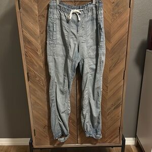 We the Free railroad striped pants. Size small